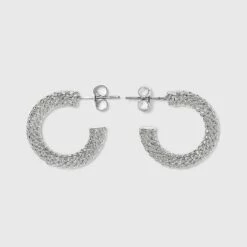 Buy 🛒 Twisted Texture Small Hoop Earrings - A New Day™ Gold 🔔 -A New Day Sales 2022 unnamed file 1017