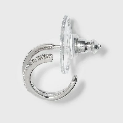 Best reviews of ๐คฉ Sterling Silver Cubic Zirconia Double Post Hoop Earring Set 2pc - A New Day™ Silver ๐ 3 Best reviews of ๐คฉ Sterling Silver Cubic Zirconia Double Post Hoop Earring Set 2pc - A New Day™ Silver ๐