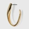 Outlet 🎉 Twisted Metal Hoop Earrings - A New Day™ Gold ✔️ -A New Day Sales 2022 unnamed file 1080