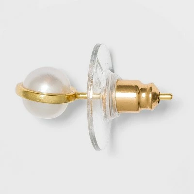 Brand new ๐ฅ Sterling Silver Freshwater Pearl Stud Earring Set 2pc - A New Day™ Gold ๐ 3 Brand new ๐ฅ Sterling Silver Freshwater Pearl Stud Earring Set 2pc - A New Day™ Gold ๐