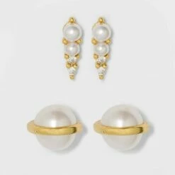 Brand new ๐ฅ Sterling Silver Freshwater Pearl Stud Earring Set 2pc - A New Day™ Gold ๐ 5 Brand new ๐ฅ Sterling Silver Freshwater Pearl Stud Earring Set 2pc - A New Day™ Gold ๐ -A New Day Sales 2022 unnamed file 1125