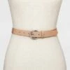 Promo ❤️ Women's Round Buckle Belt - A New Day™ Melon Ice ✨ -A New Day Sales 2022 unnamed file 117