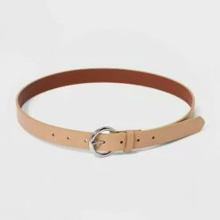 Promo ❤️ Women's Round Buckle Belt - A New Day™ Melon Ice ✨ -A New Day Sales 2022 unnamed file 120
