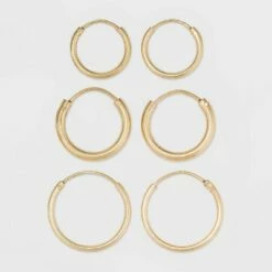 Flash Sale โจ Gold Over Sterling Silver Endless Hoop Fine Jewelry Earring Set 3pc - A New Day™ Gold ๐ 7 Flash Sale โจ Gold Over Sterling Silver Endless Hoop Fine Jewelry Earring Set 3pc - A New Day™ Gold ๐ -A New Day Sales 2022 unnamed file 1207