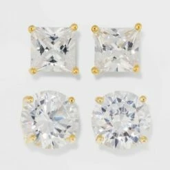 Best Sale β¨ Gold Over Sterling Silver Princess and Round Cubic Zirconia Stud Earring Set 2pc - A New Day™ Gold/Clear π 7 Best Sale β¨ Gold Over Sterling Silver Princess and Round Cubic Zirconia Stud Earring Set 2pc - A New Day™ Gold/Clear π -A New Day Sales 2022 unnamed file 1210