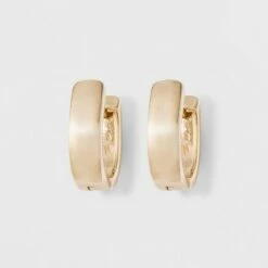 Cheapest 😍 Huggie Earrings - A New Day™ Gold 😉 -A New Day Sales 2022 unnamed file 1273