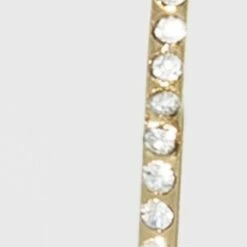 Best Pirce 🛒 Hoop with Pave Stones Earrings - A New Day™ Gold ✔️ -A New Day Sales 2022 unnamed file 1326