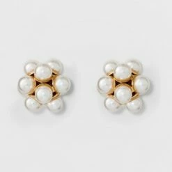 Outlet 🥰 Simulated Pearl Stud Earrings - A New Day™ Gold 🤩 5 Outlet 🥰 Simulated Pearl Stud Earrings - A New Day™ Gold 🤩 -A New Day Sales 2022 unnamed file 1338