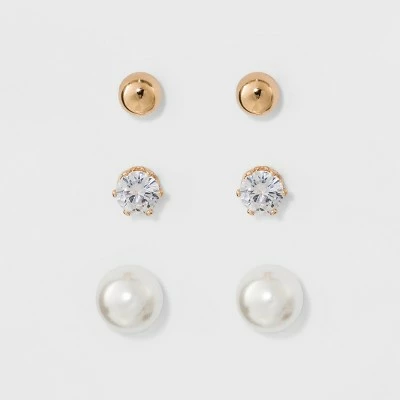 Cheap ๐ฅ Stud Earring Set 3ct - A New Dayโข Multicolored ๐ 4 Cheap ๐ฅ Stud Earring Set 3ct - A New Dayโข Multicolored ๐ - Image 2