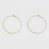 Deals 🌟 Thin Medium Hoop Earrings - A New Day™ Gold 😀 -A New Day Sales 2022 unnamed file 1369