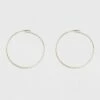 Top 10 🤩 Large Flat Hoop Earrings - A New Day™ Gold ✔️ -A New Day Sales 2022 unnamed file 1370