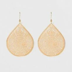 Wholesale ❤️ Women's Fashion Earring Filigree - A New Day™ Silver ❤️ -A New Day Sales 2022 unnamed file 1382