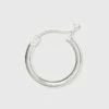 Promo 🛒 Women's Sterling Silver Tube and Square Cut Hoop Earring Set 2pc - A New Day™ Silver ✨ -A New Day Sales 2022 unnamed file 1409