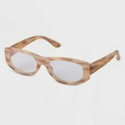 Hot Sale ✨ Women's Plastic Cateye Blue Light Filtering Glasses- A New Day™ 😀