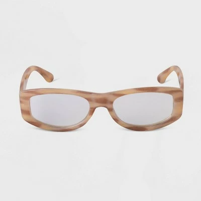 Budget 🌟 Women's Cateye Blue Light Filtering Reading Glasses - A New Day™ Beige 👍 4 Budget 🌟 Women's Cateye Blue Light Filtering Reading Glasses - A New Day™ Beige 👍 - Image 2