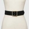 Best Sale 😍 Women's Double Center Prong Belt - A New Day™ Black 🎁 -A New Day Sales 2022 unnamed file 148