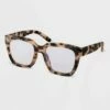 Flash Sale ⭐ Women's Square Blue Light Filtering Glasses - A New Day™ Clear 💯 -A New Day Sales 2022 unnamed file 1543