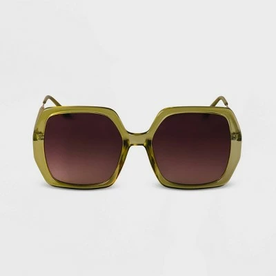 Outlet ๐ Women's Oversized Square ๐ Sunglasses - A New Dayโข Brown ๐ 7 Outlet ๐ Women's Oversized Square ๐ Sunglasses - A New Dayโข Brown ๐ - Image 5