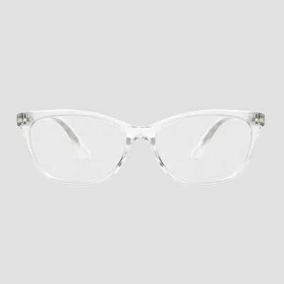 Discount ๐ Women's Crystal Cateye Blue Light Filtering Glasses - A New Day™ Clear ๐คฉ 6 Discount ๐ Women's Crystal Cateye Blue Light Filtering Glasses - A New Day™ Clear ๐คฉ - Image 4