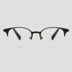 Discount 👍 Women's Matte Browline Blue Light Filtering Glasses - A New Day™ Black 🛒 -A New Day Sales 2022 unnamed file 1701