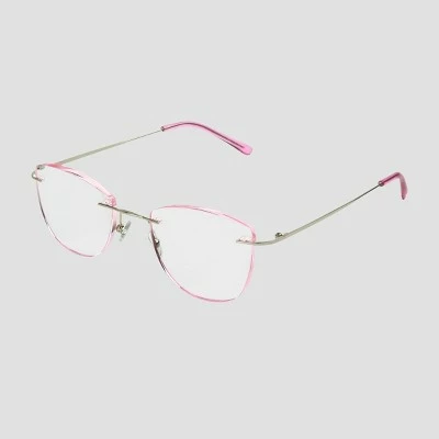 Cheapest ๐ฅฐ Women's Cateye Blue Light Filtering Square Glasses - A New Day™ Pink โ๏ธ 3 Cheapest ๐ฅฐ Women's Cateye Blue Light Filtering Square Glasses - A New Day™ Pink โ๏ธ
