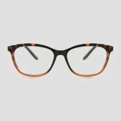 Coupon 🧨 Women's Tortoise Shell Print Butterfly Blue Light Filtering Glasses - A New Day™ Black/Brown 🎁 -A New Day Sales 2022 unnamed file 1716