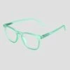Cheapest ❤️ Women's Crystal Square Blue Light Filtering Glasses - A New Day™ Mint 😀