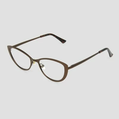 Best Sale 🧨 Women's Cateye Blue Light Filtering Glasses - A New Day™ Dark Brown 🤩 3 Best Sale 🧨 Women's Cateye Blue Light Filtering Glasses - A New Day™ Dark Brown 🤩