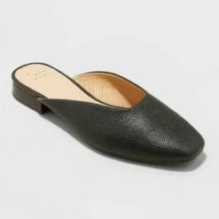 Coupon ⌛ Women's Alayah Mules - A New Day™ Black 🔥 -A New Day Sales 2022 unnamed file 1804