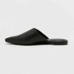 Best Sale 🌟 Women's Vienna Flats and Slip Ons - A New Day™ Black 😀
