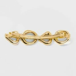 Best reviews of 🎁 Molten Metal Hair Barrette - A New Day™ Gold 😉