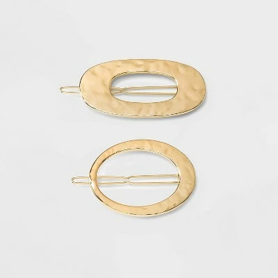 Best Pirce 💯 Squiggly Claw Hair Clip Set 2pc - A New Day™ Assorted Blues ❤️ 4 Best Pirce 💯 Squiggly Claw Hair Clip Set 2pc - A New Day™ Assorted Blues ❤️ - Image 2