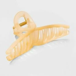 Buy 🔥 Frosted Loop Claw Hair Clip - A New Day™ Coral Orange ❤️ -A New Day Sales 2022 unnamed file 1872