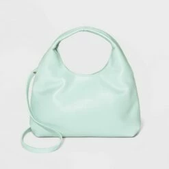 Cheapest 😀 Soft Trapezoid Shoulder Bag - A New Day™ Mint Green 🛒 -A New Day Sales 2022 unnamed file 1893