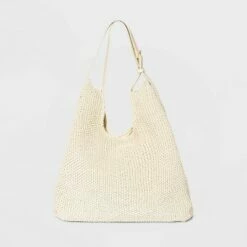 Flash Sale ✔️ Soft Convertible Tote 👜 Handbag - A New Day™ Off-white 🎁 -A New Day Sales 2022 unnamed file 1900