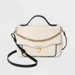 Hot Sale 🎁 Quilted Top Handle Satchel 👜 Handbag - A New Day™ Blue 🌟 -A New Day Sales 2022 unnamed file 2009