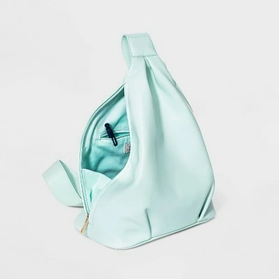 Best Pirce ⭐ Sling Crossbody Bag - A New Day™ Mint Green 👏 4 Best Pirce ⭐ Sling Crossbody Bag - A New Day™ Mint Green 👏 - Image 2