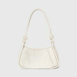 Budget 🤩 Double Knotted Shoulder Bag - A New Day™ White 💯 -A New Day Sales 2022 unnamed file 2035