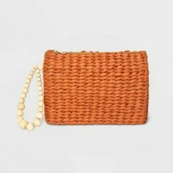 Cheapest 😍 Straw Beaded Clutch - A New Day™ Off-White 🥰 -A New Day Sales 2022 unnamed file 2068