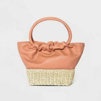 Brand new ๐ Straw Mini Tote ๐ Handbag - A New Day™ Natural ๐ฅฐ 4 Brand new ๐ Straw Mini Tote ๐ Handbag - A New Day™ Natural ๐ฅฐ - Image 2