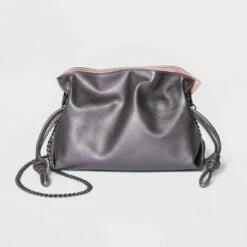 Wholesale 😀 Soft Clutch - A New Day™ Metallic Gray 🤩 -A New Day Sales 2022 unnamed file 2104