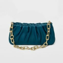 Buy ⭐ Shoulder 👜 Handbag - A New Day™ Dark Teal 🤩 -A New Day Sales 2022 unnamed file 2137