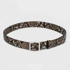 Wholesale 🛒 Women's Skinny Exotic Snake Belt - A New Day™ 🎁 -A New Day Sales 2022 unnamed file 225