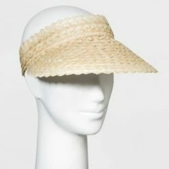 Top 10 🌟 Women's Straw Visor Hat - A New Day™ Olive Green 🎉 -A New Day Sales 2022 unnamed file 2261