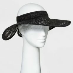 Outlet ๐ Women's Wide Brim Straw Visor Hat - A New Dayโข Black โ 10 Outlet ๐ Women's Wide Brim Straw Visor Hat - A New Dayโข Black โ -A New Day Sales 2022 unnamed file 2266