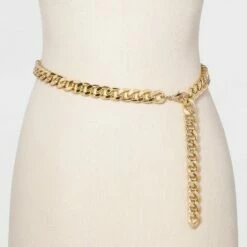 Cheapest 😍 Women's Chain Belt - A New Day™ Metal 🥰