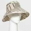 Deals ⌛ Women's Abstract Print Down Brim Bucket Hat - A New Day™ Sage Green 🥰 -A New Day Sales 2022 unnamed file 2297