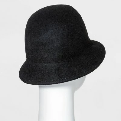 Flash Sale 👏 Women's Felt Cloche Hat - A New Day™ Black 😉 3 Flash Sale 👏 Women's Felt Cloche Hat - A New Day™ Black 😉