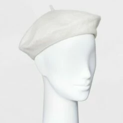 New 🥰 Women's Felt Beret Hat - A New Day™ Yellow 😀 -A New Day Sales 2022 unnamed file 2319