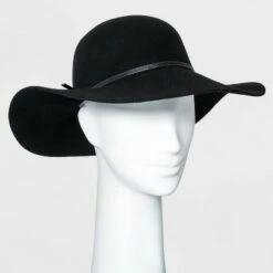 Budget 🧨 Women's Felt Floppy Hat - A New Day™ Black 😀 -A New Day Sales 2022 unnamed file 2323